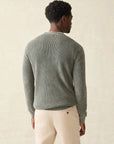 M'S SUNWASHED CREWNECK SWEATER