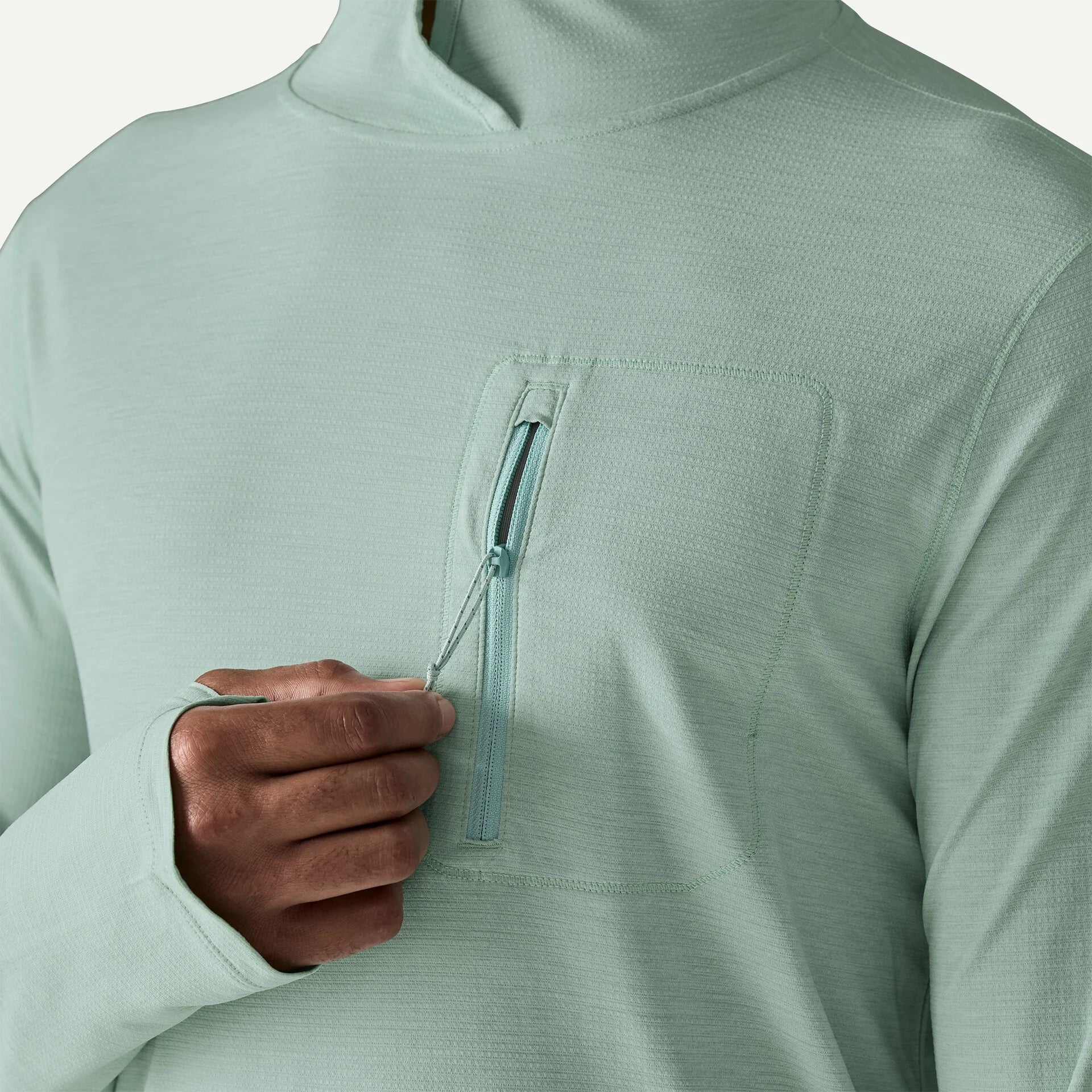 M'S CAPILENE COOL SUN HOODY