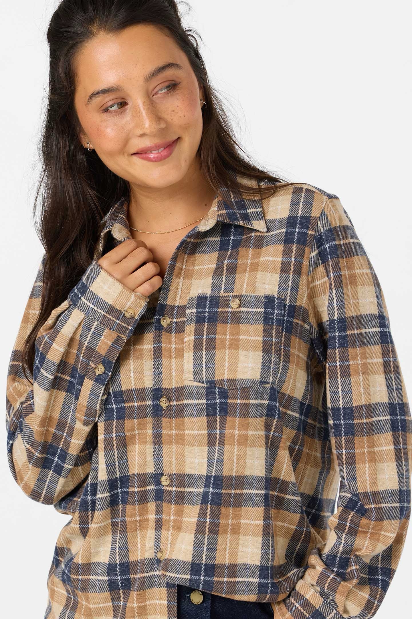W'S JORGINA L/S KNIT TOP