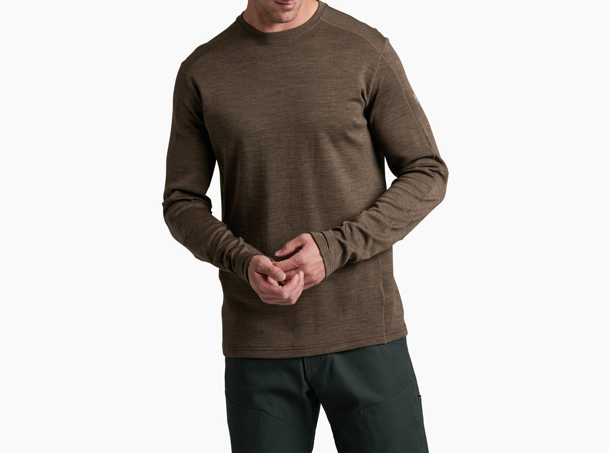 M'S INVIGORATR MERINO CREW