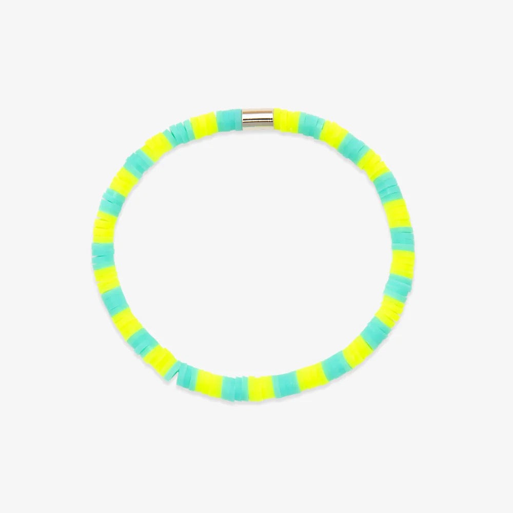 SEASCAPE VINYL DISC STRETCH BRACELET