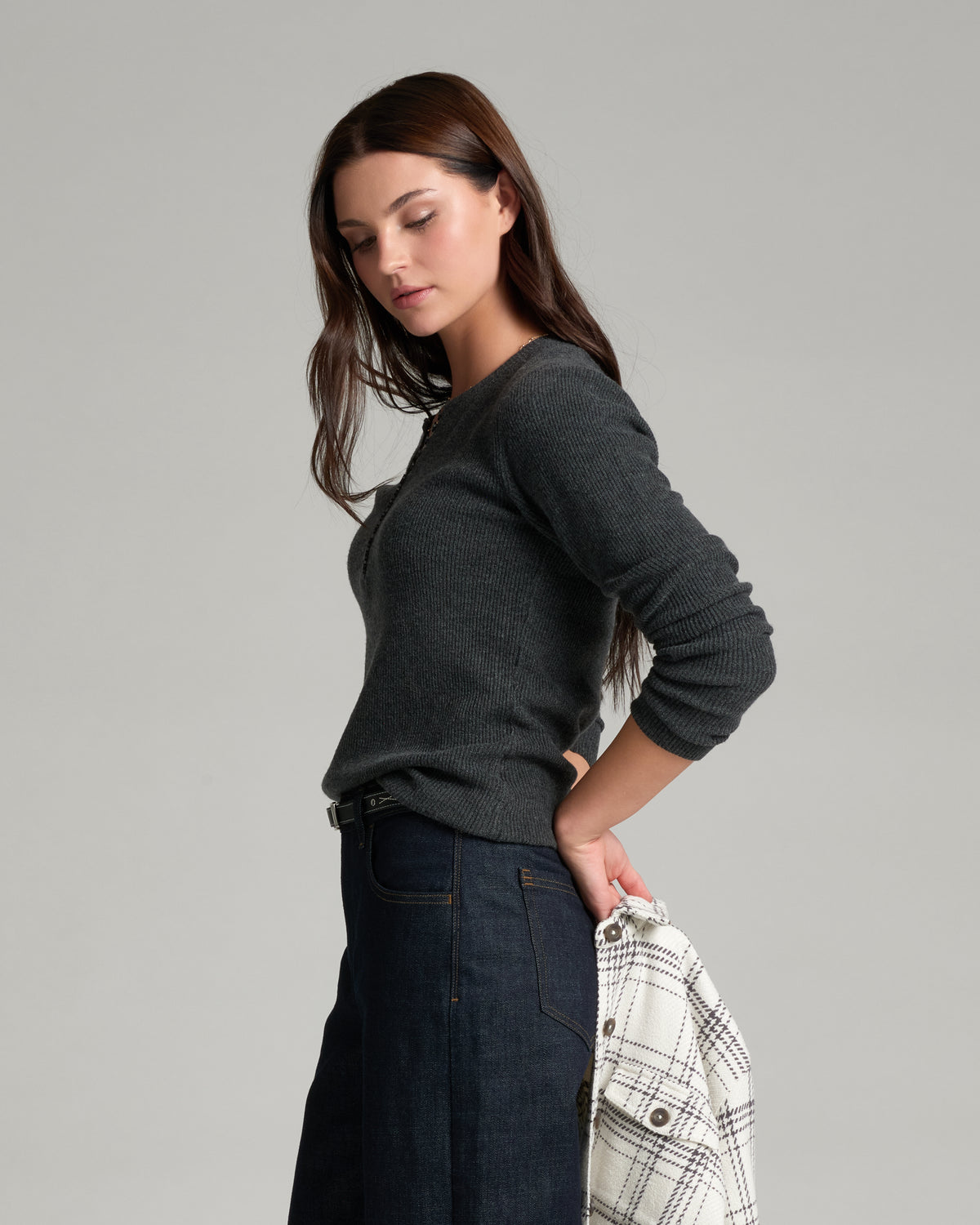 W'S VESPER HENLEY SWEATER
