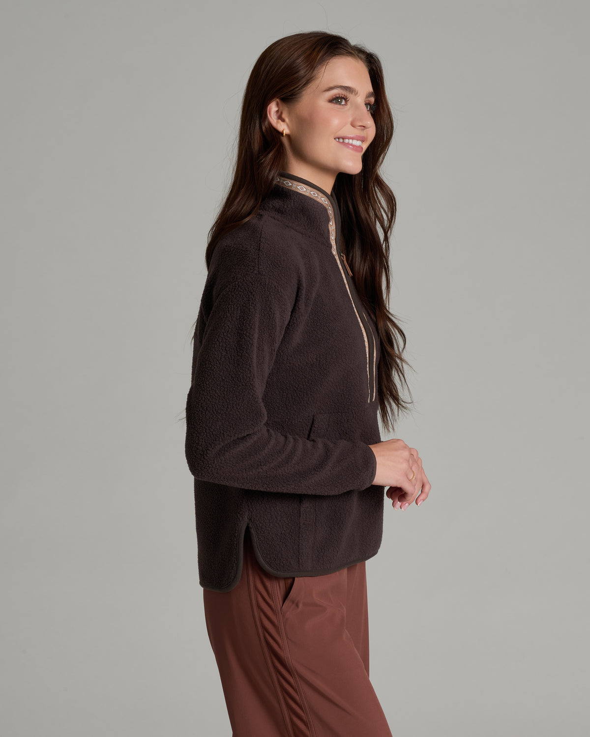 W'S HYGGE 1/2 ZIP