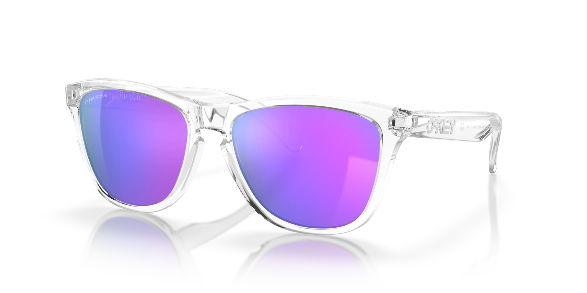 FROGSKINS - POLISHED CLEAR - PRIZM VIOLET