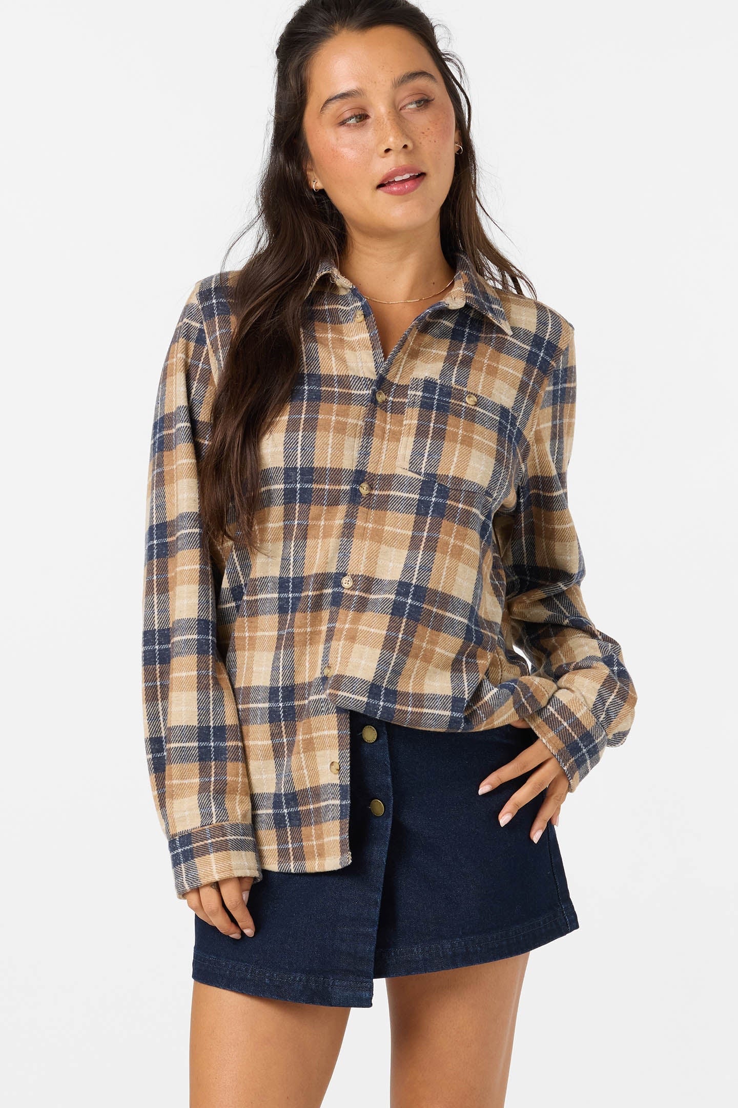 W'S JORGINA L/S KNIT TOP