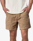 M'S ORGANIC COTTON CORD UTILITY SHORTS