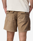 M'S ORGANIC COTTON CORD UTILITY SHORTS