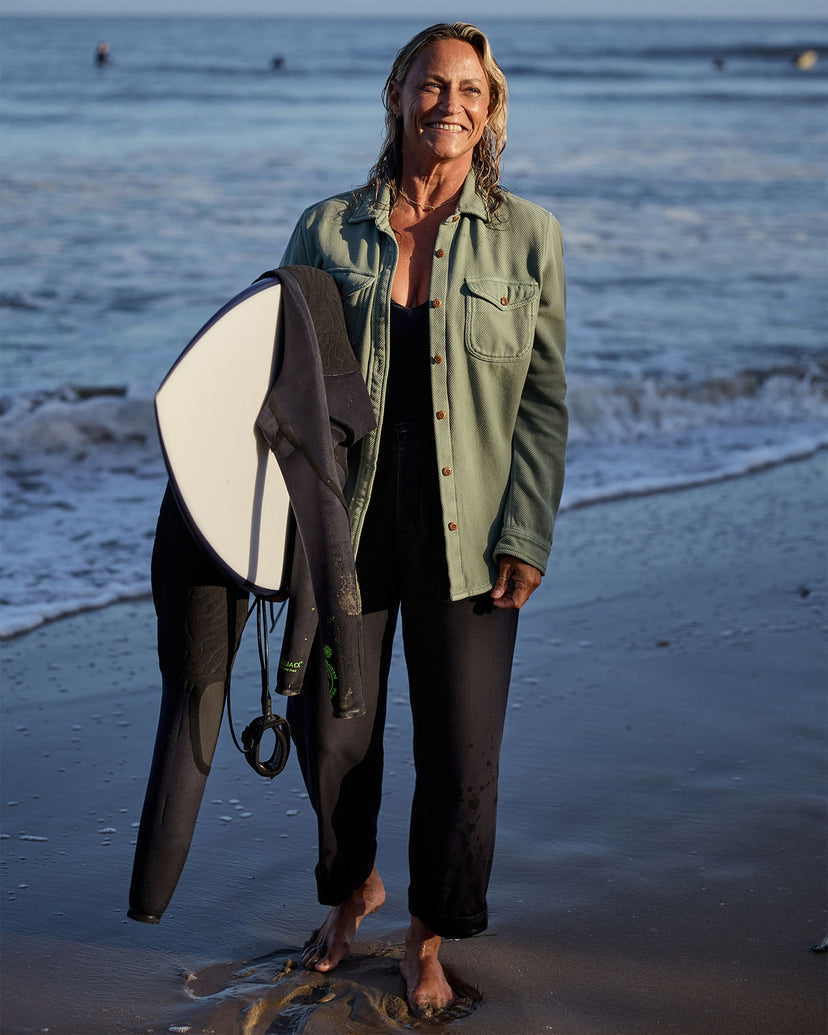 W'S CHROMA BLANKET SHIRT