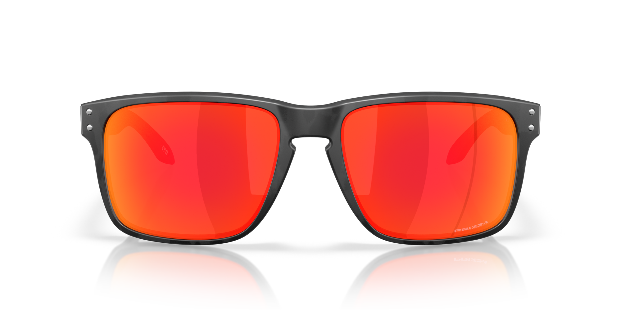 HOLBROOK XXL - MATTE BLACK CAMO - PRIZM RUBY