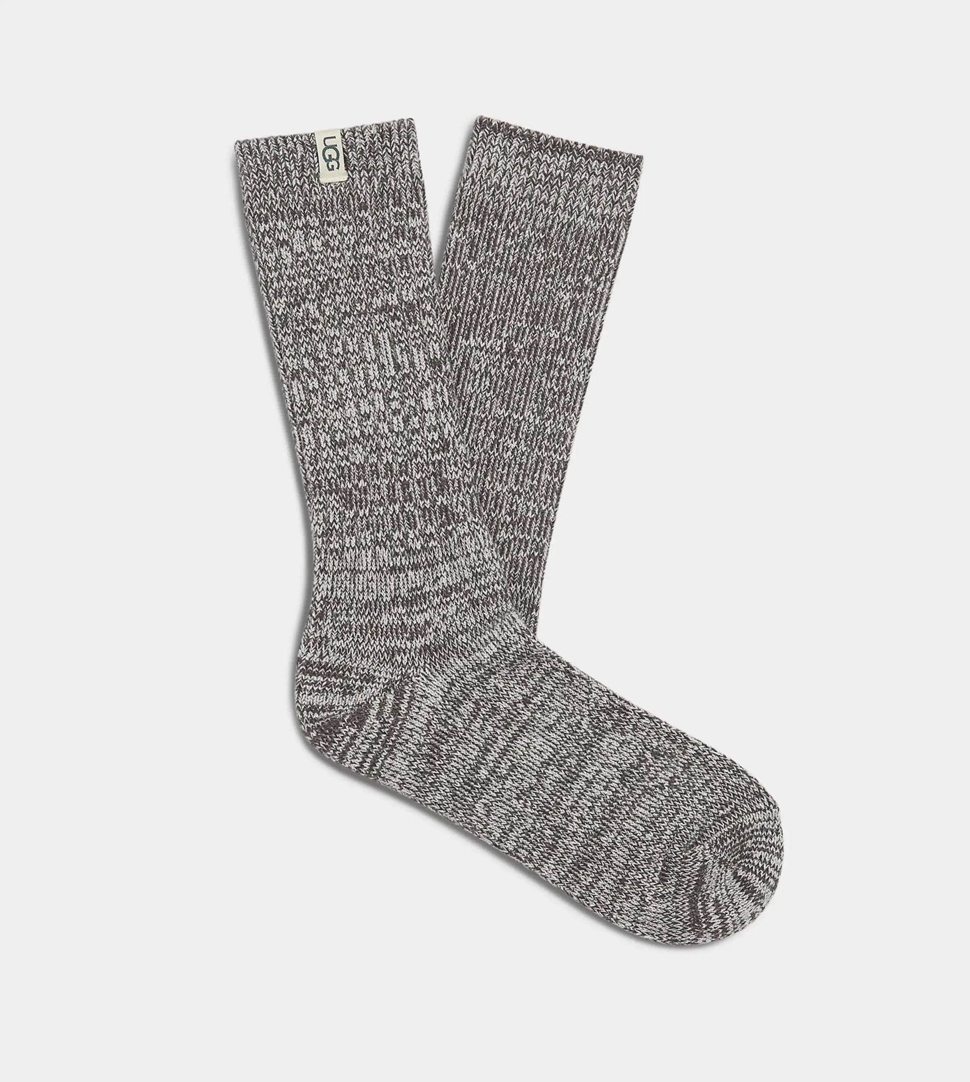 W&#39;S RIB KNIT SLOUCHY CREW SOCK