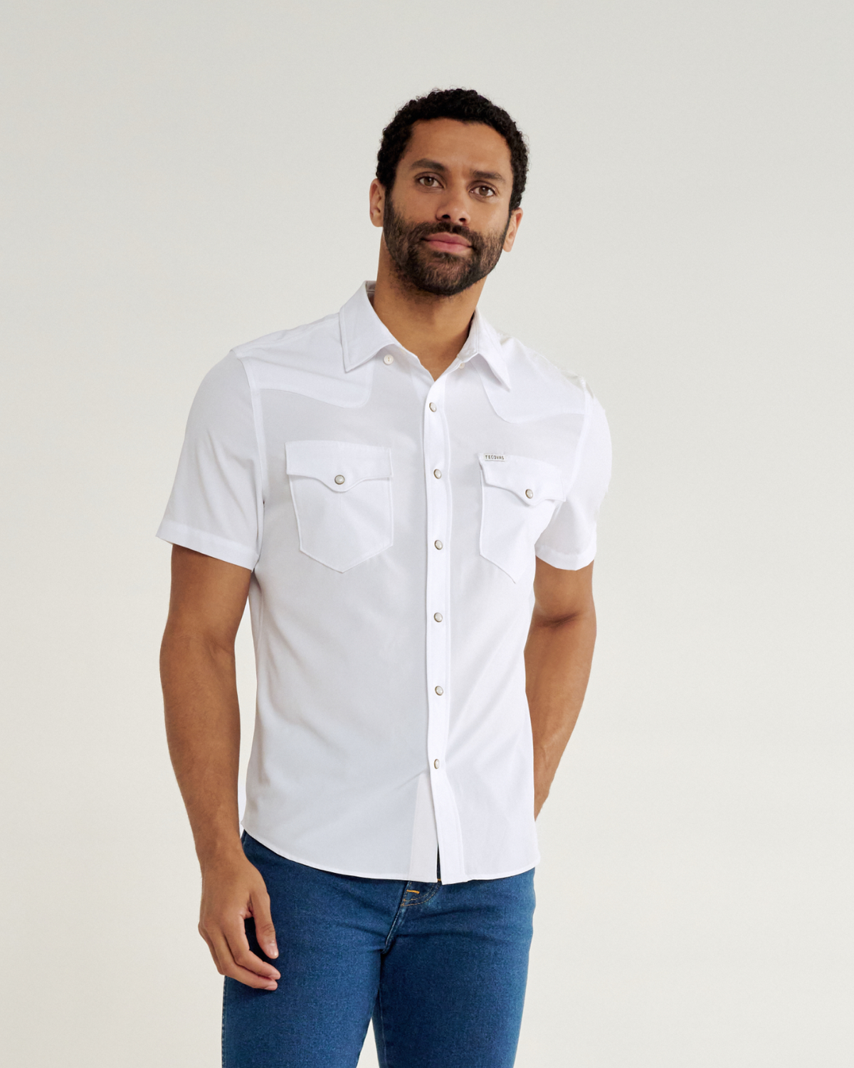 M'S PERFORMANCE WESTERN PEARL SNAP SS