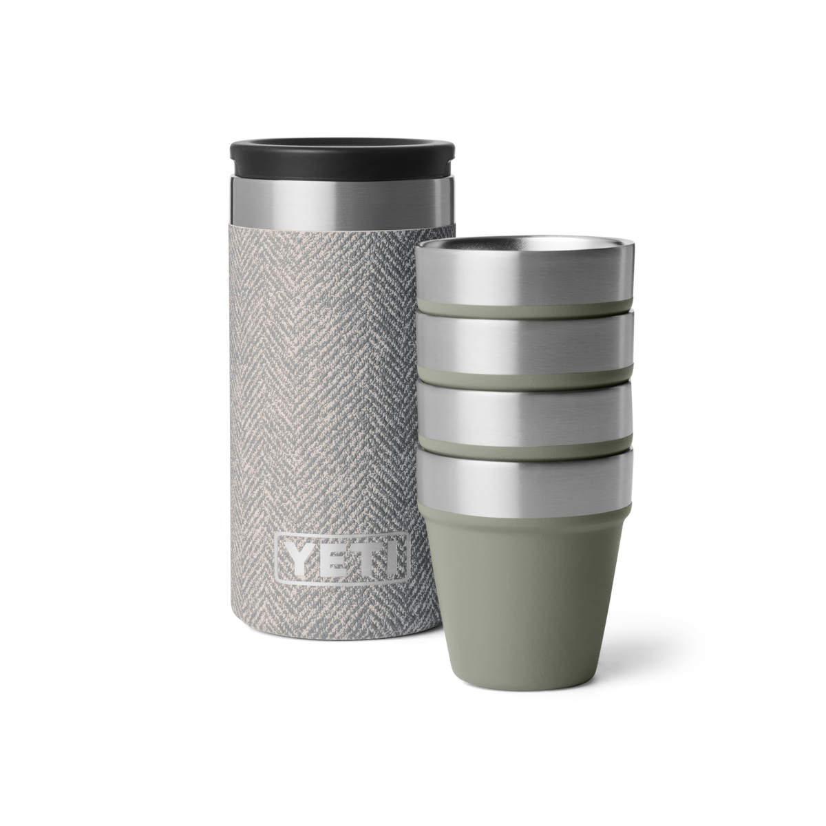YETI SHOT GLASSES W/CARRYING CASE