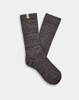 W'S RIB KNIT SLOUCHY CREW SOCK