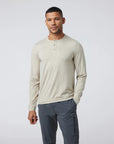 M'S L/S EASE PERFORMANCE HENLEY