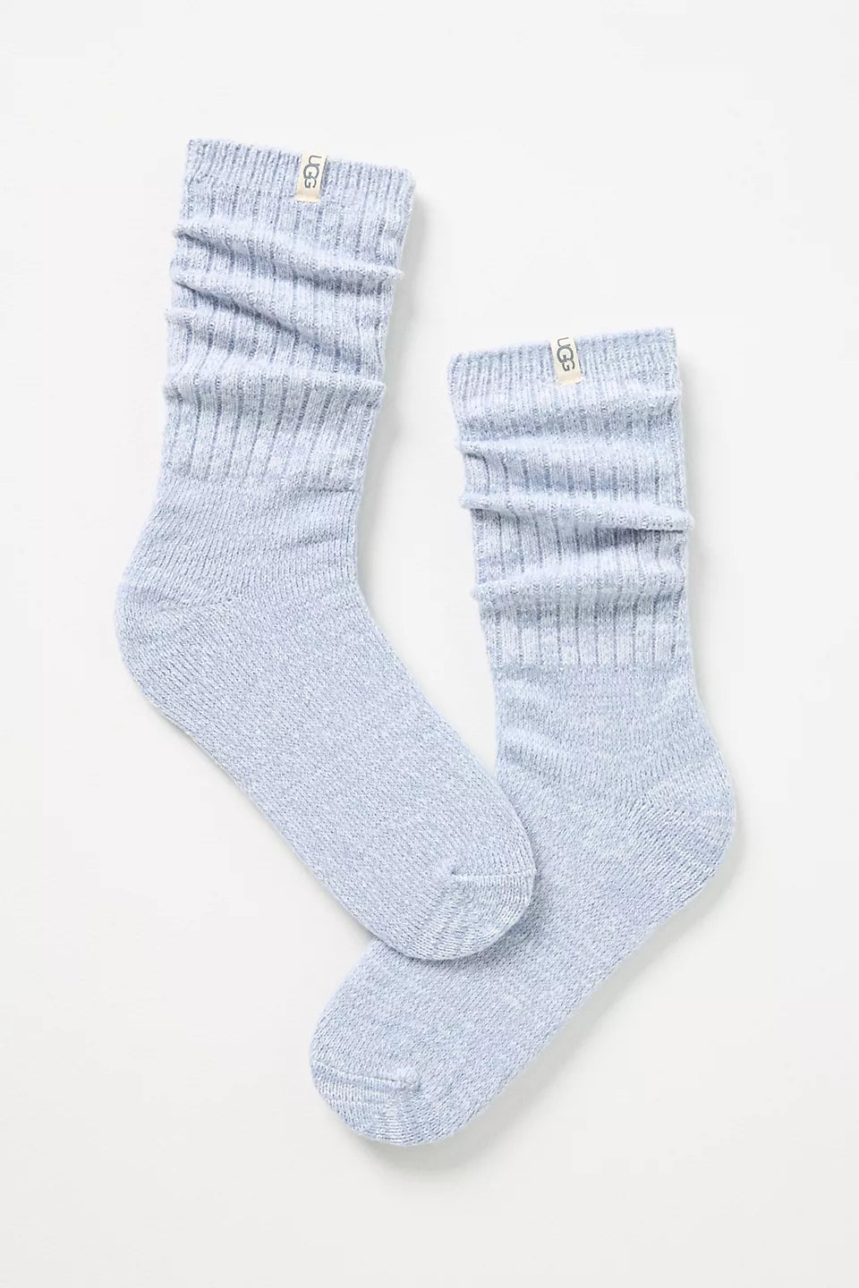 W&#39;S RIB KNIT SLOUCHY CREW SOCK