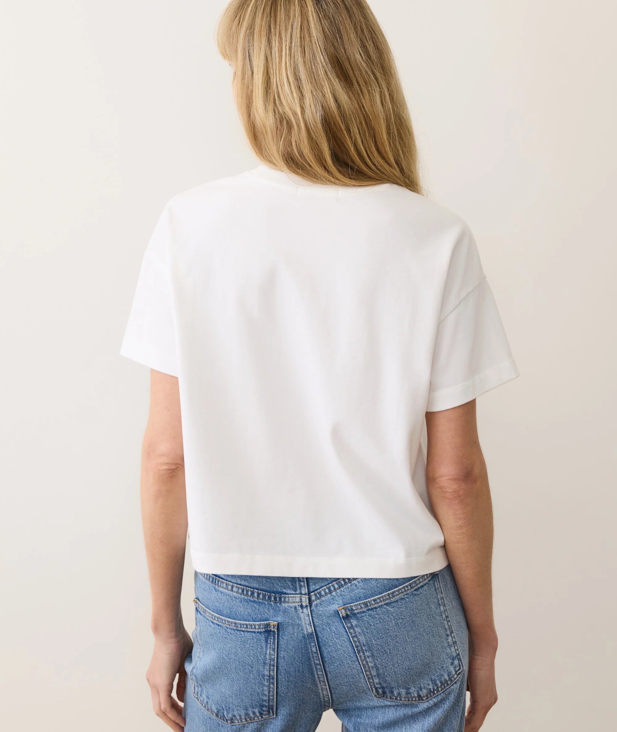 W'S LUXE SUEDED TEE