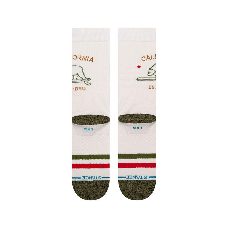CALIFORNIA REPUBLIC 2 CREW SOCKS