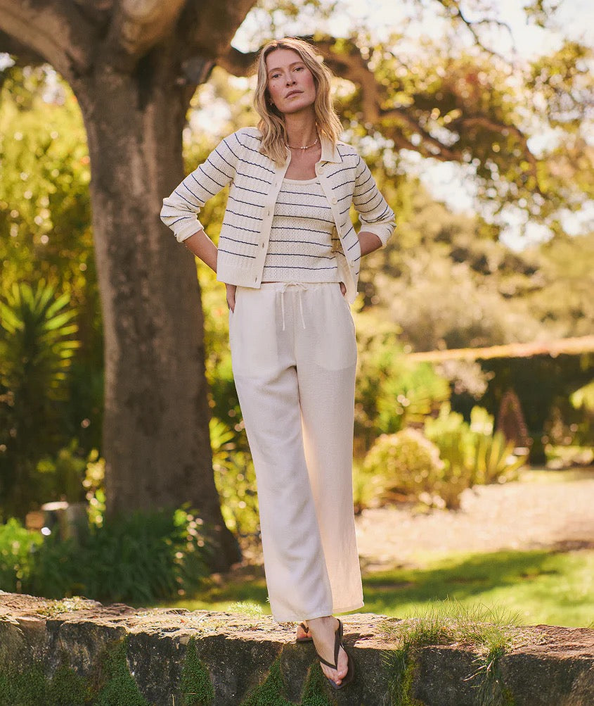 W'S LINEN DRAWSTRING PANT