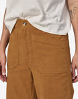 W'S WIDE LEG CORD PANTS