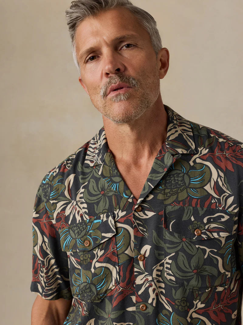 M'S SS BALI CAMP SHIRT