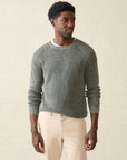 M'S SUNWASHED CREWNECK SWEATER