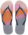 W'S SLIM PALETTE GLOW FLIP FLOPS