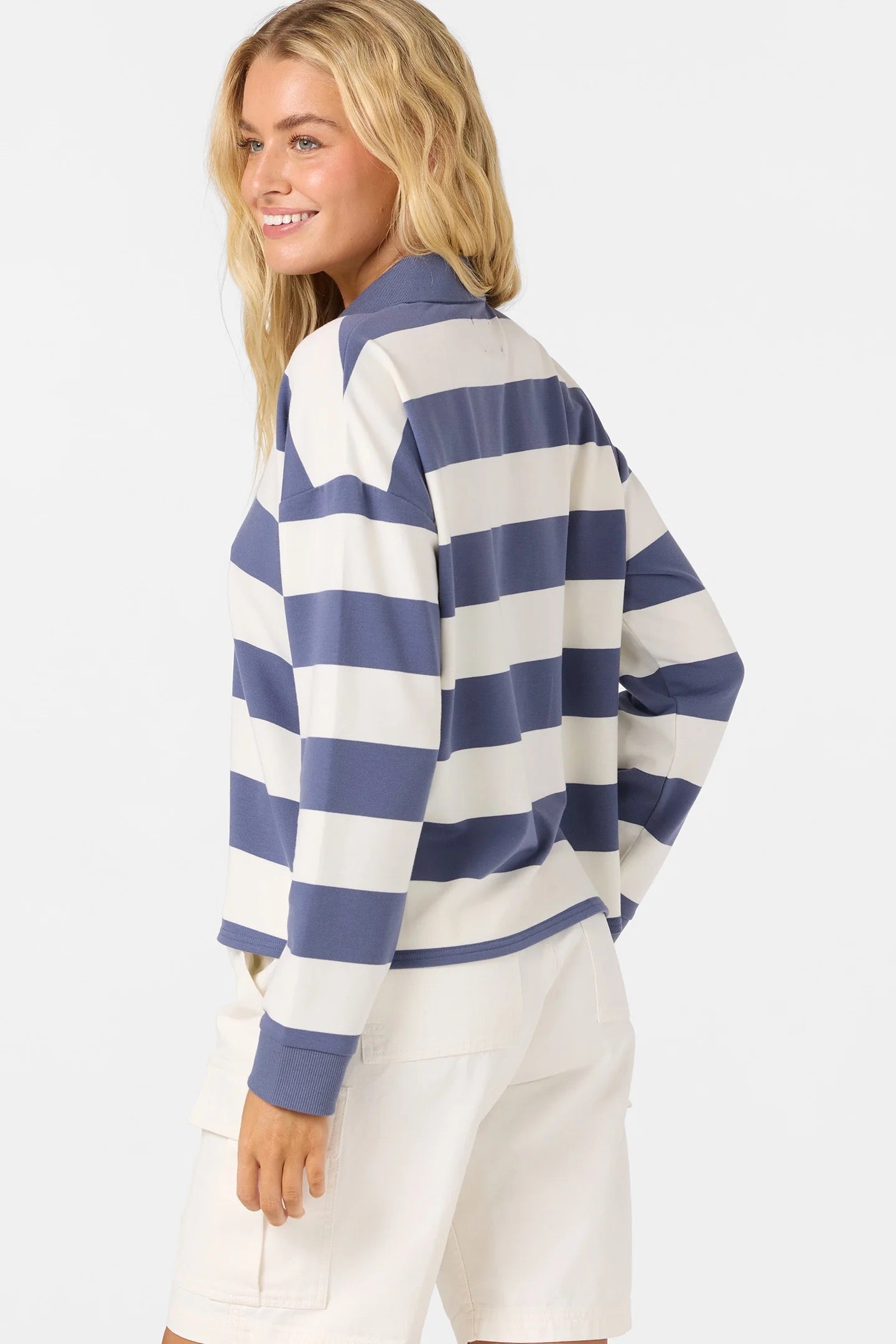 W'S O'RIGINALS KYRA L/S CROP POLO