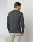 M'S L/S EASE PERFORMANCE HENLEY