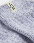 W'S RIB KNIT SLOUCHY CREW SOCK