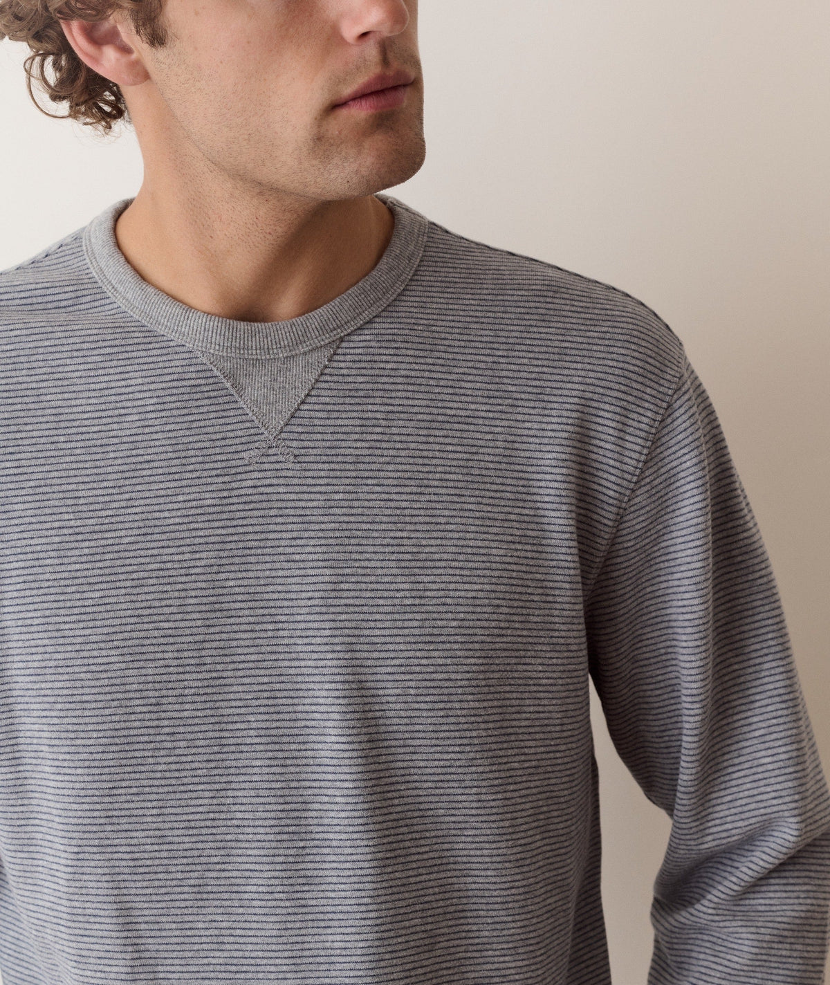 M'S CLOUD 9 TERRY RELAXED CREWNECK