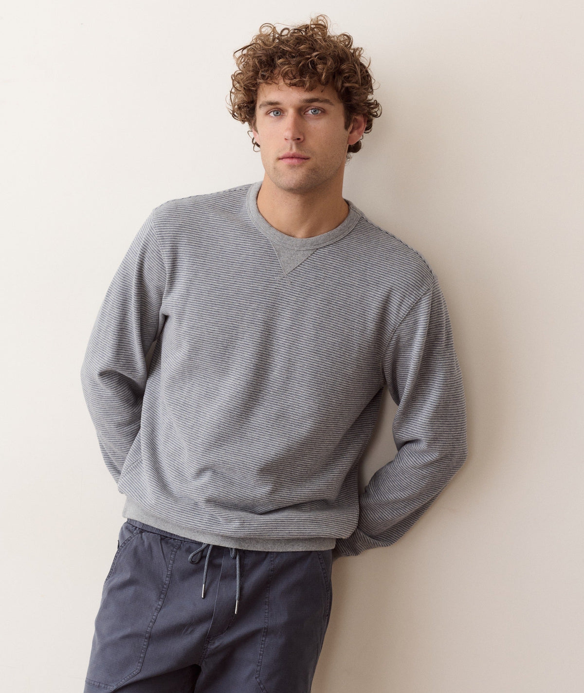 M'S CLOUD 9 TERRY RELAXED CREWNECK