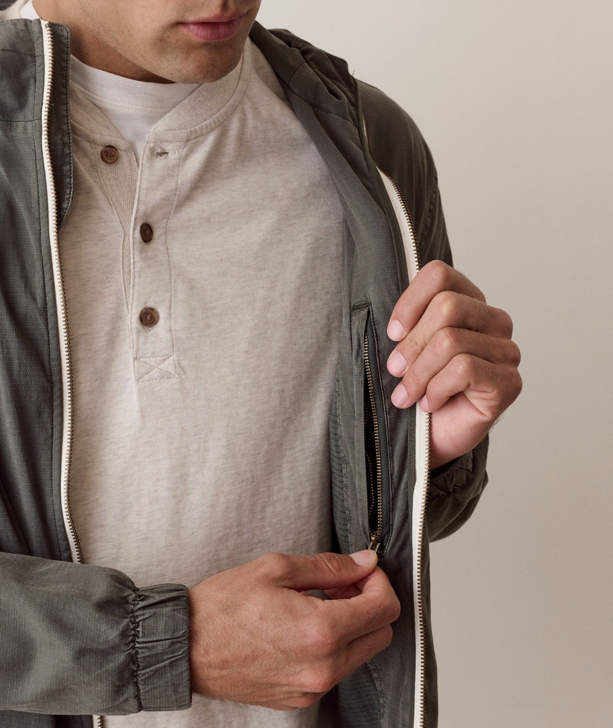 M'S PIERCE RIPSTOP WINDBREAKER