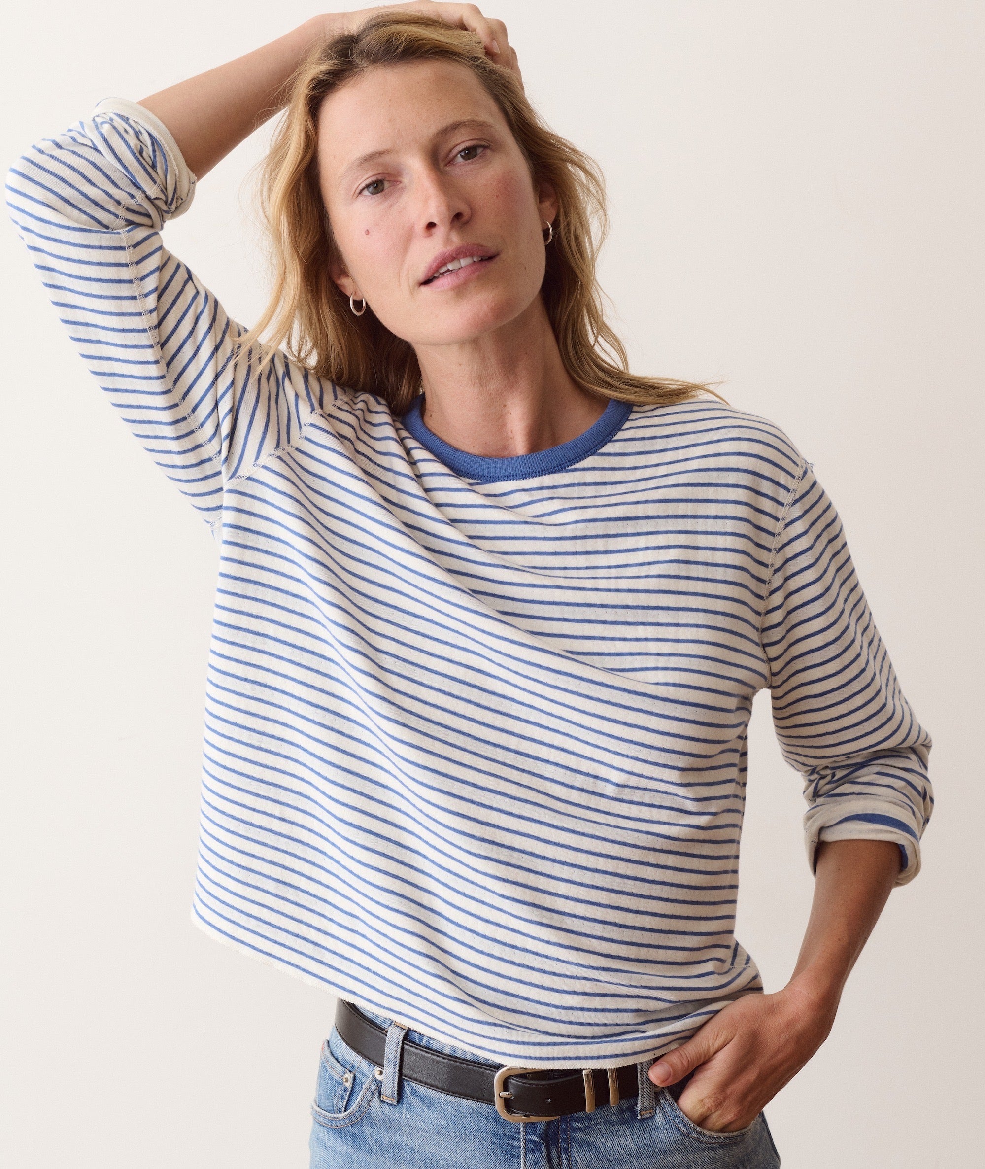 JUNO DOUBLE KNIT LONGSLEEVE