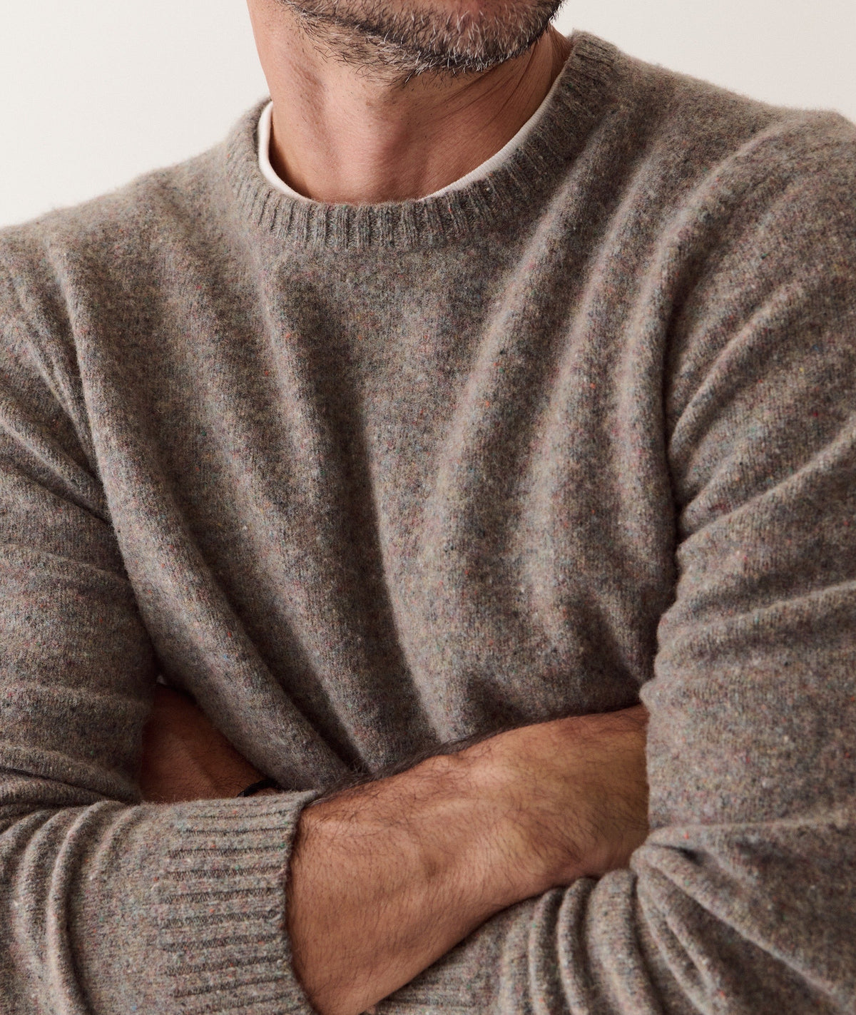 M'S COASTAL MERINO CREWNECK SWEATER