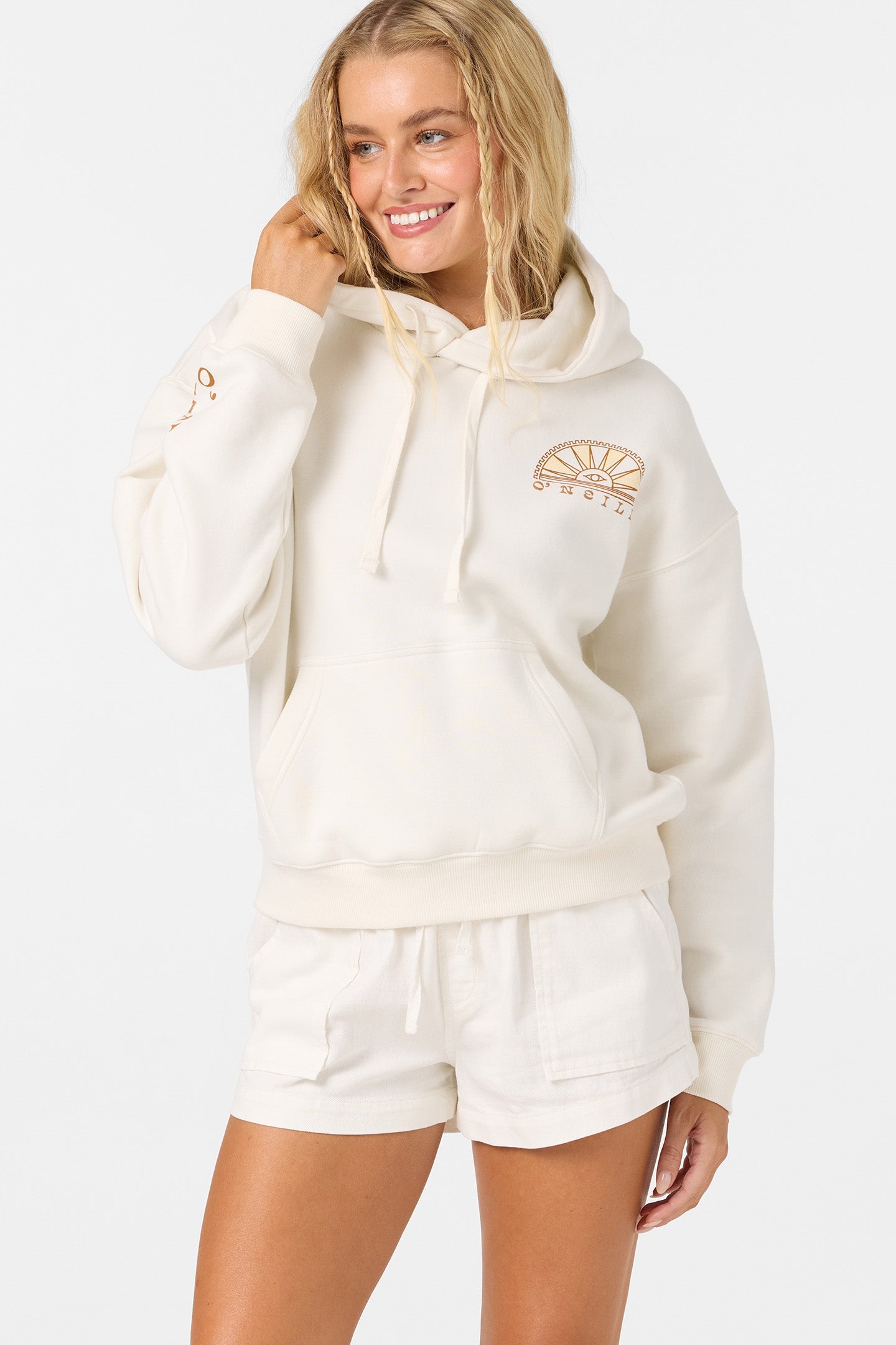 SUN EYE RELAXED HOODIE