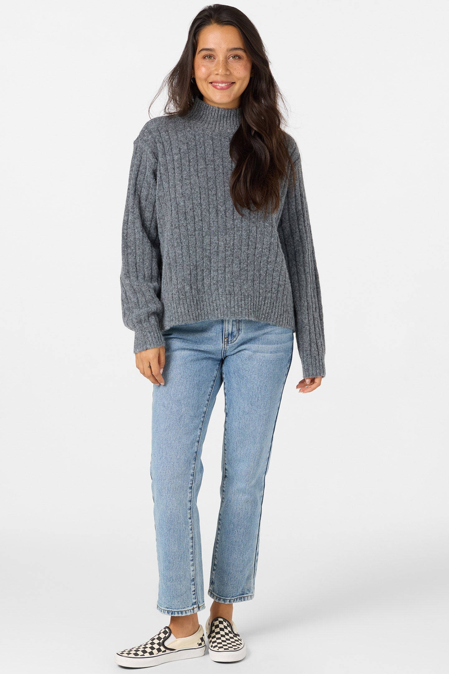 CYPRESS MOCKNECK SWEATER