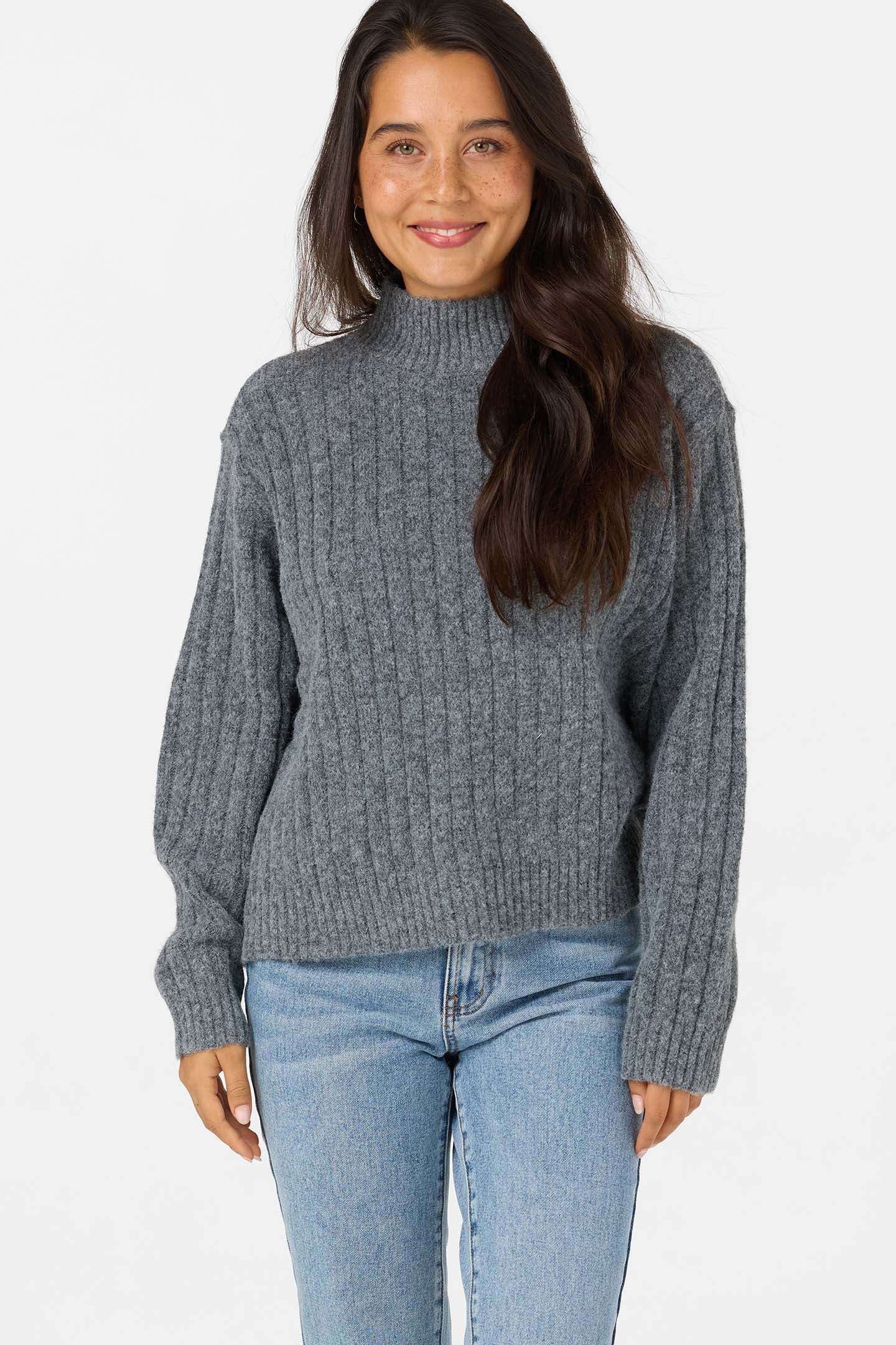 CYPRESS MOCKNECK SWEATER