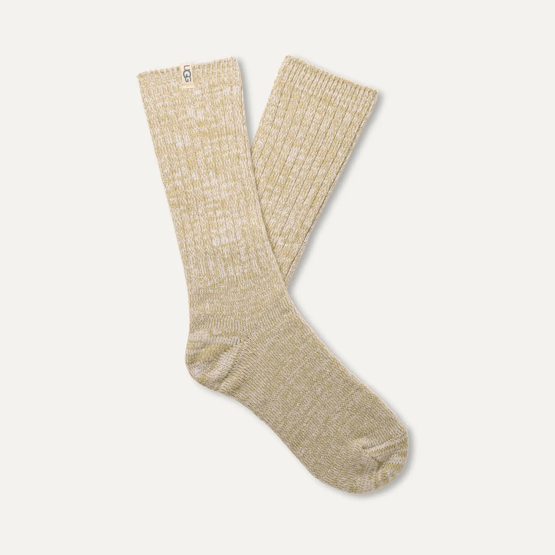 W&#39;S RIB KNIT SLOUCHY CREW SOCK