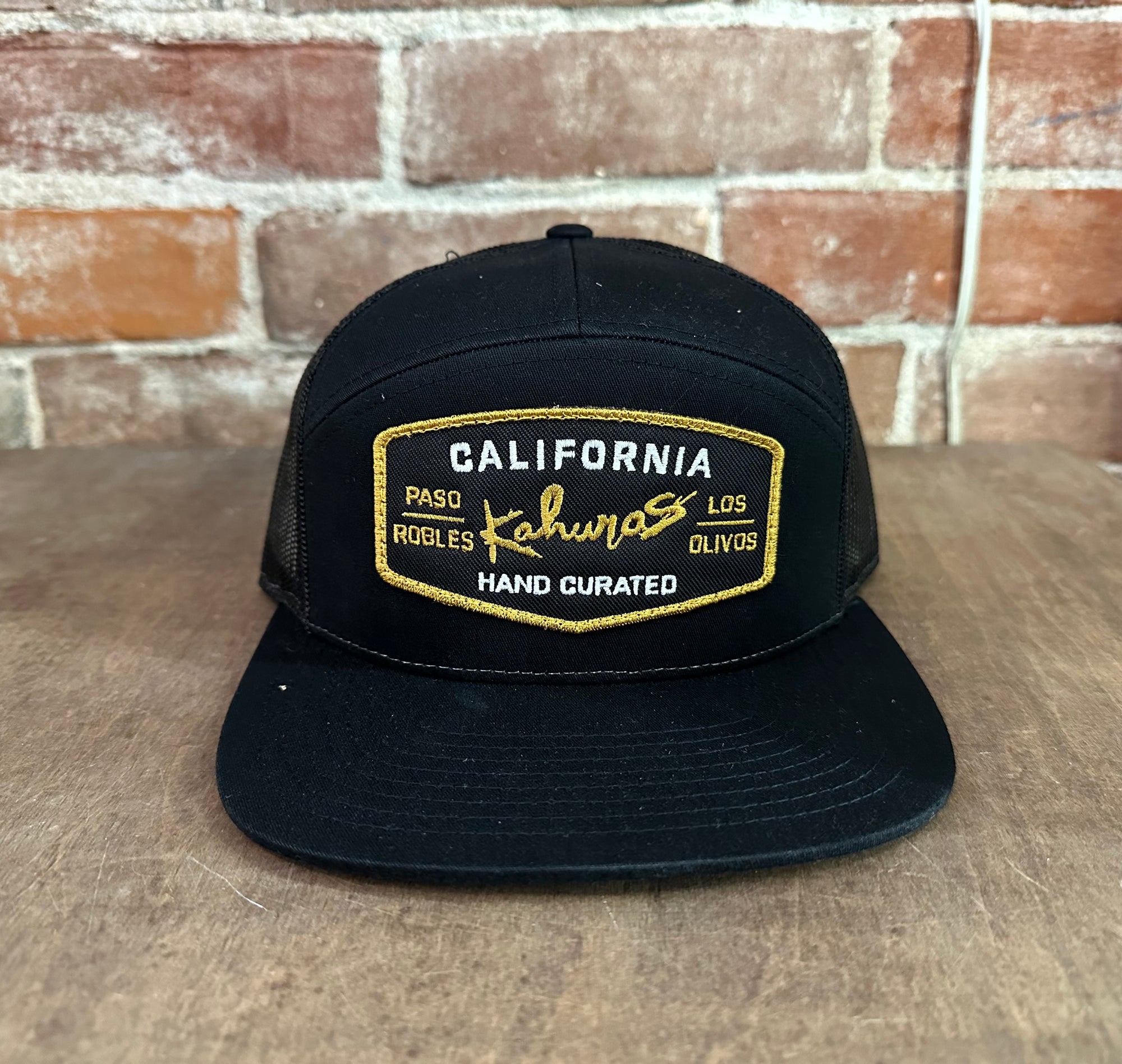 KAHUNAS HAND CURATED PATCH HAT