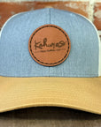 HAT - PASO ROBLES CIRCLE LEATHER PATCH