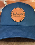 HAT - PASO ROBLES CIRCLE LEATHER PATCH