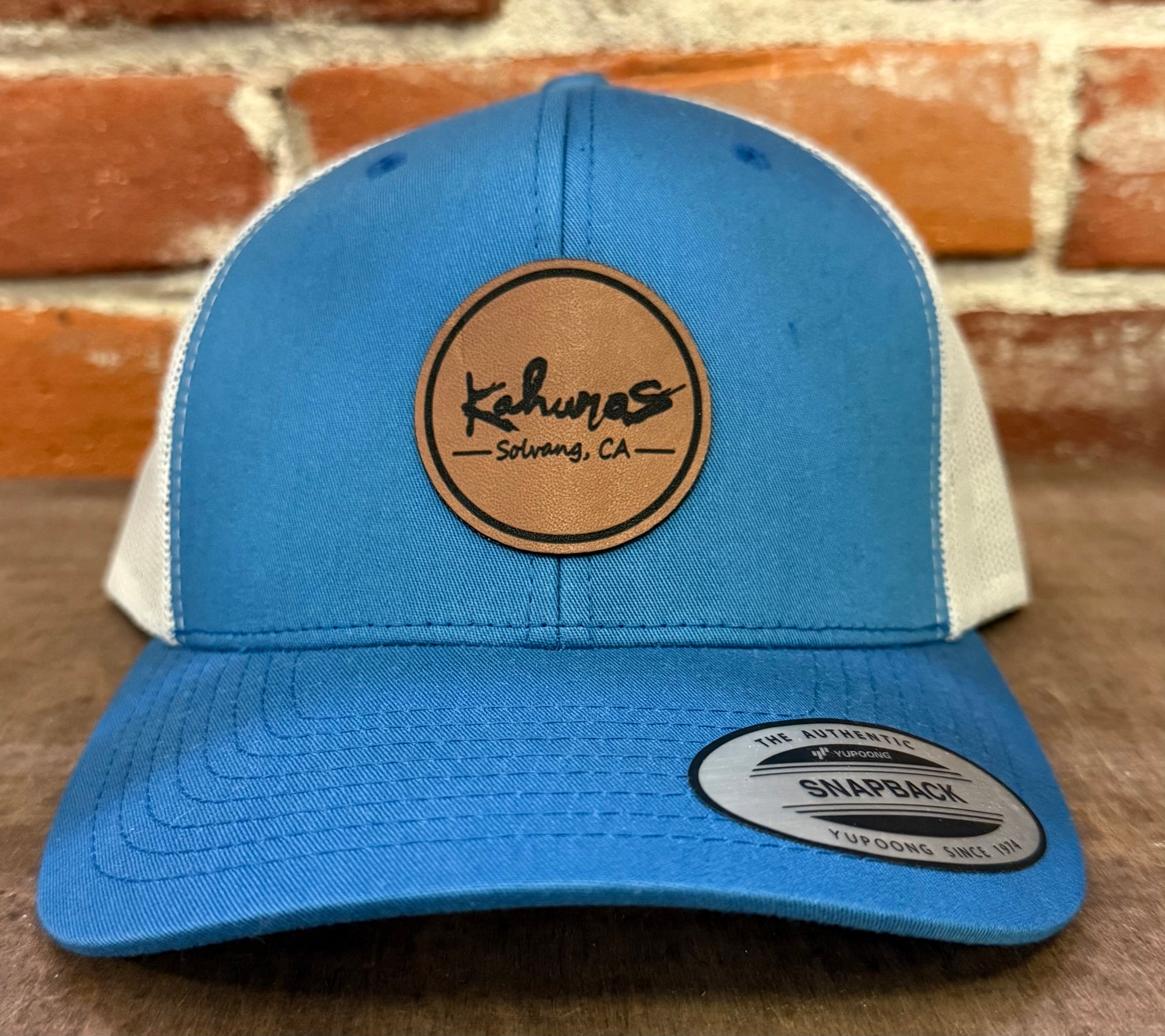 HAT - SOLVANG CIRCLE LEATHER PATCH