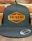 HAT - SOLVANG LEATHER PATCH