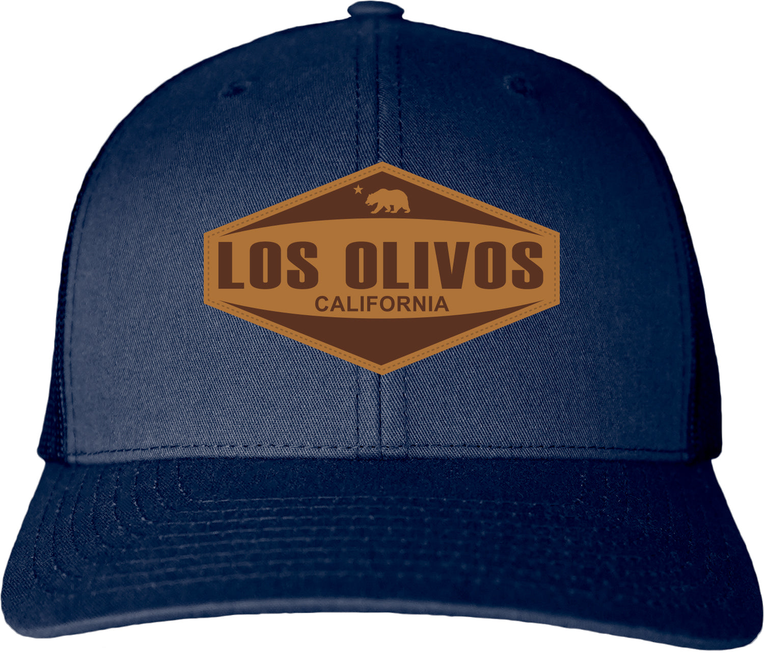 HAT - LOS OLIVOS LEATHER PATCH