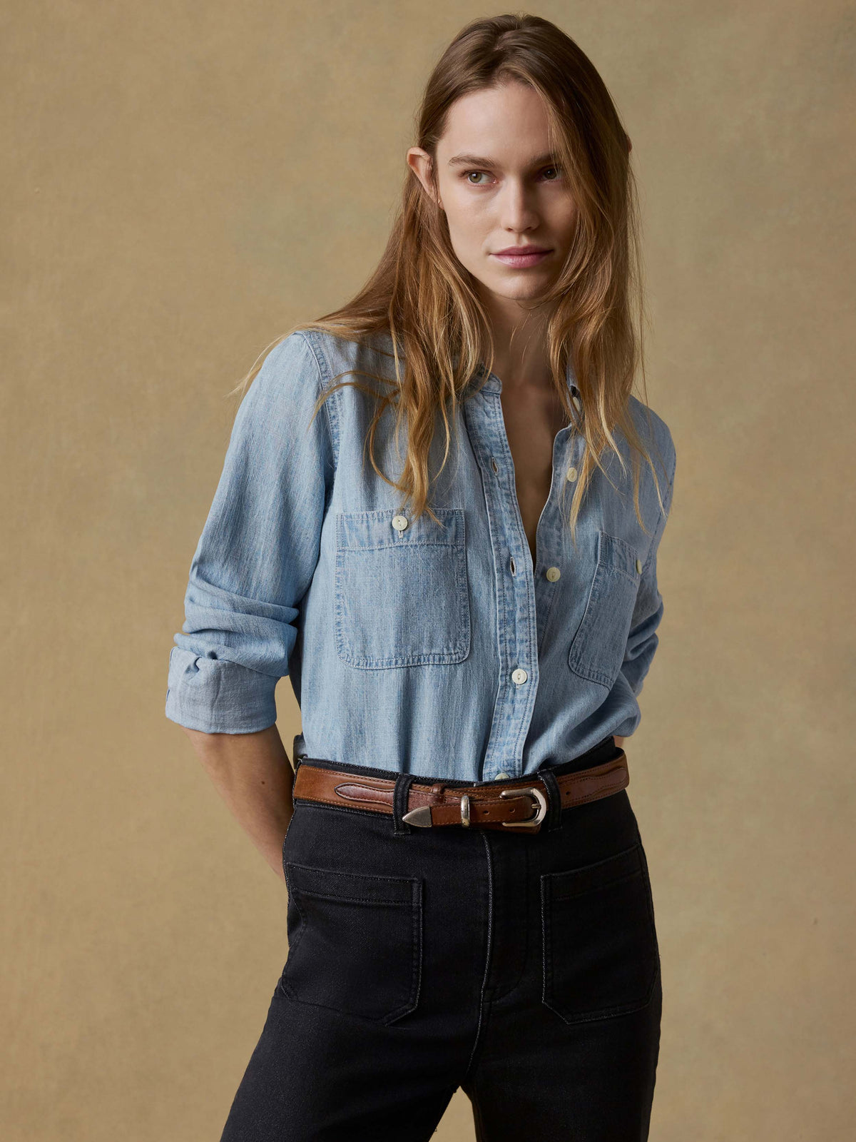 W'S TRIED &amp; TRUE CHAMBRAY CLASSIC SHIRT