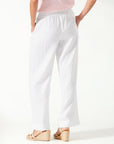 TWO PALMS HIGH-RISE LINEN EASY PANTS