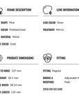 AVIATOR GRADIENT - RB3025 - 001/3F 55