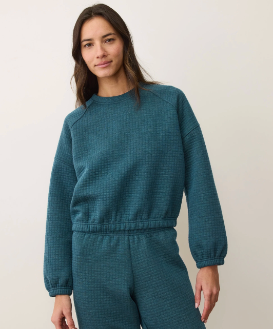 W&#39;S CORBET QUILTED CREWNECK