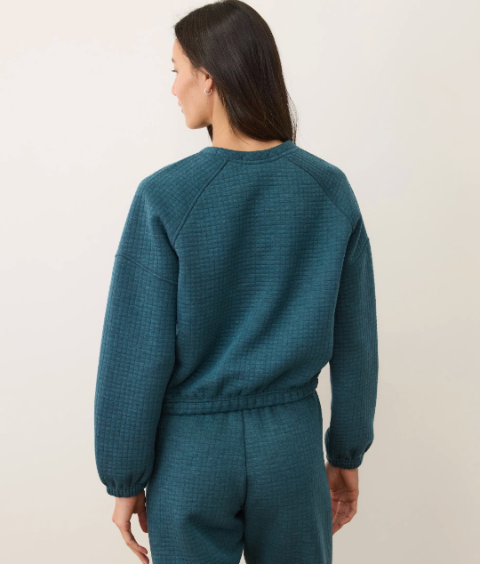 W&#39;S CORBET QUILTED CREWNECK