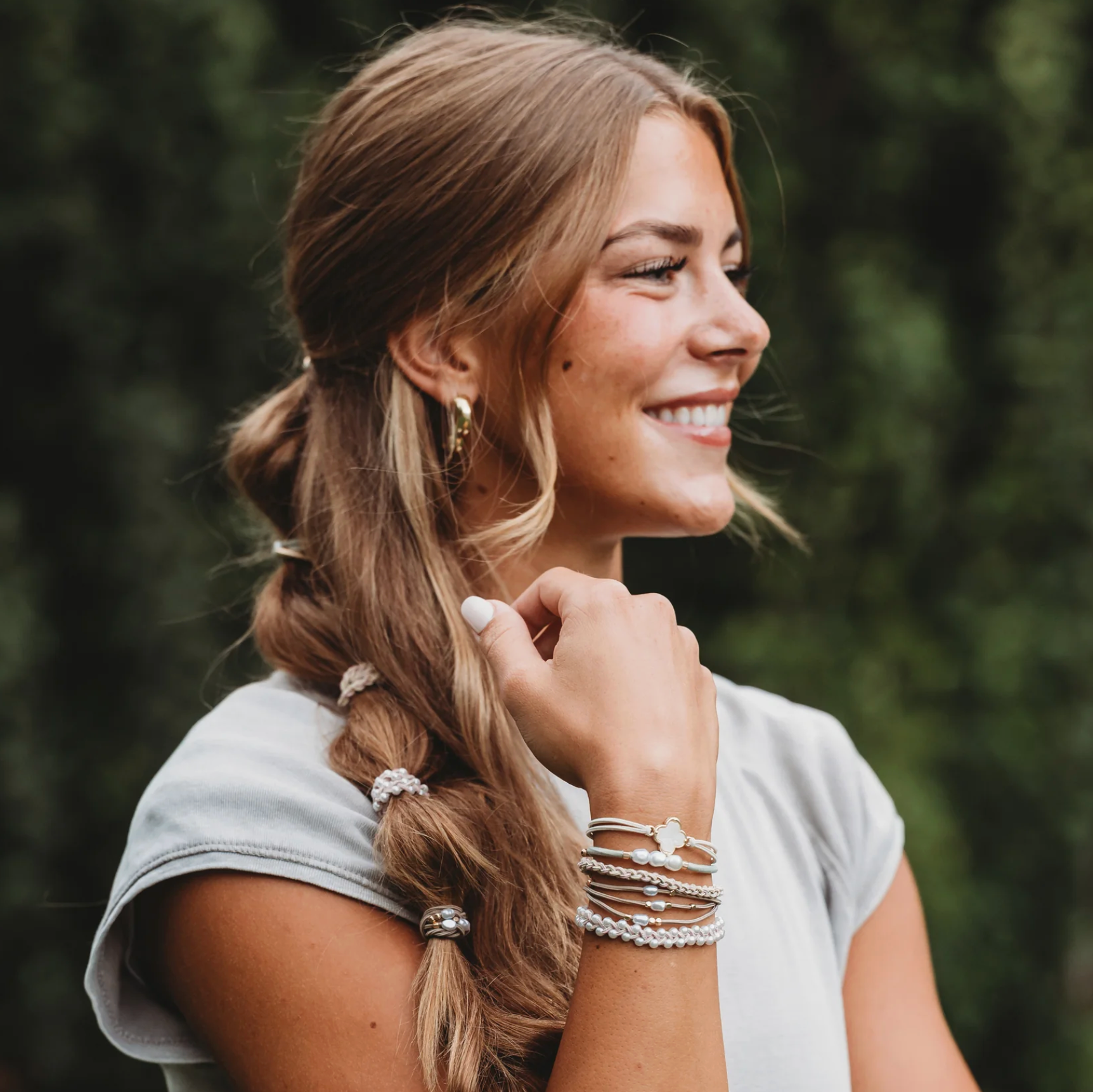 GLIMMER - HAIR TIE BRACELETS